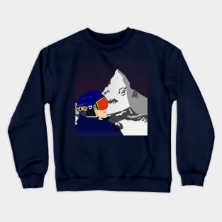 Matterhorn Skier - Call of the Mountains Crewneck Sweatshirt